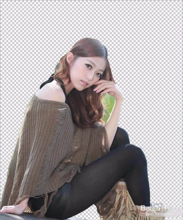 PS：新手怎样可以快速抠人物换背景