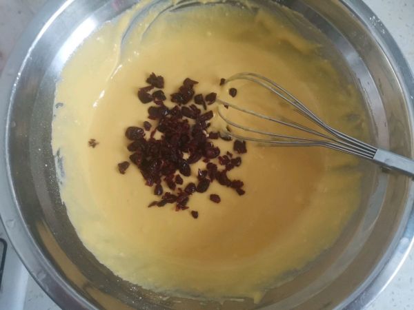 蔓越莓玉米面发糕