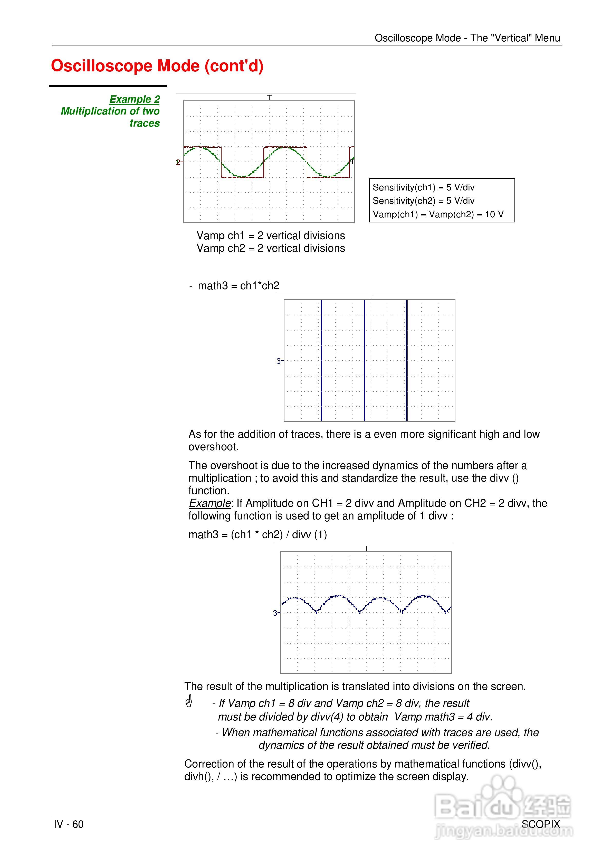 OX7204便携式数字存储示波器用户手册:[6]