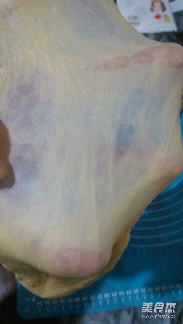 火腿肠花朵面包