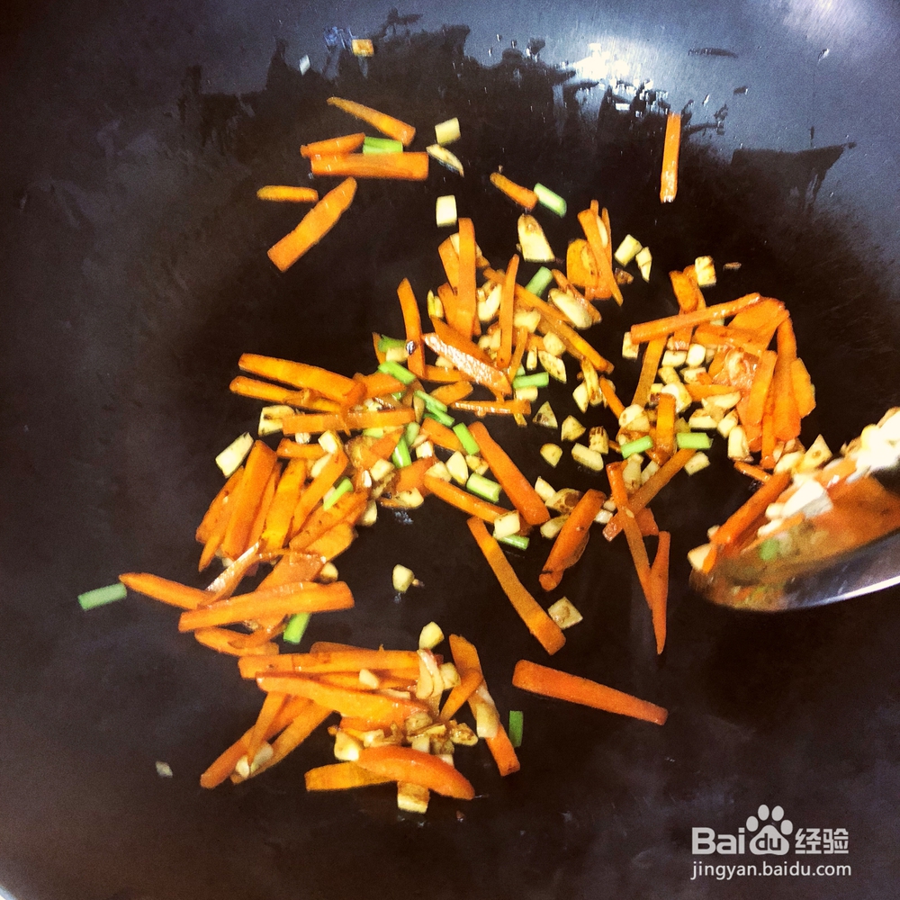 吃不过瘾的蒜香咖喱炒饭