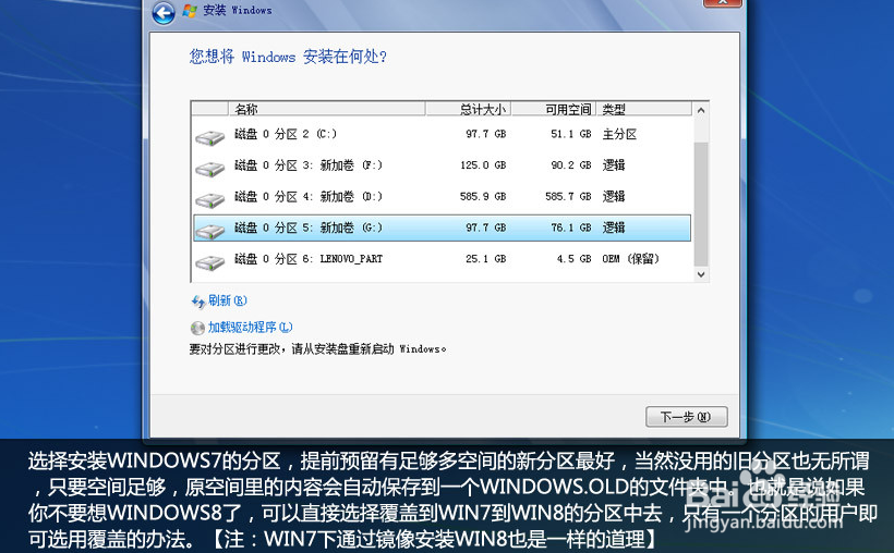 win8安装win7双系统教程(自己亲测）