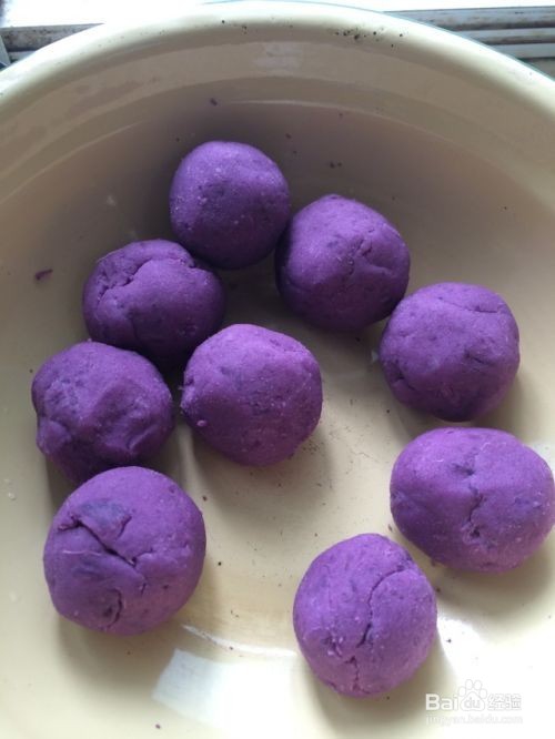 脆皮紫薯月饼做法