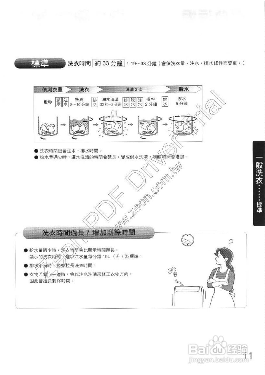 三菱AW-RS102型洗衣机使用说明书:[2]