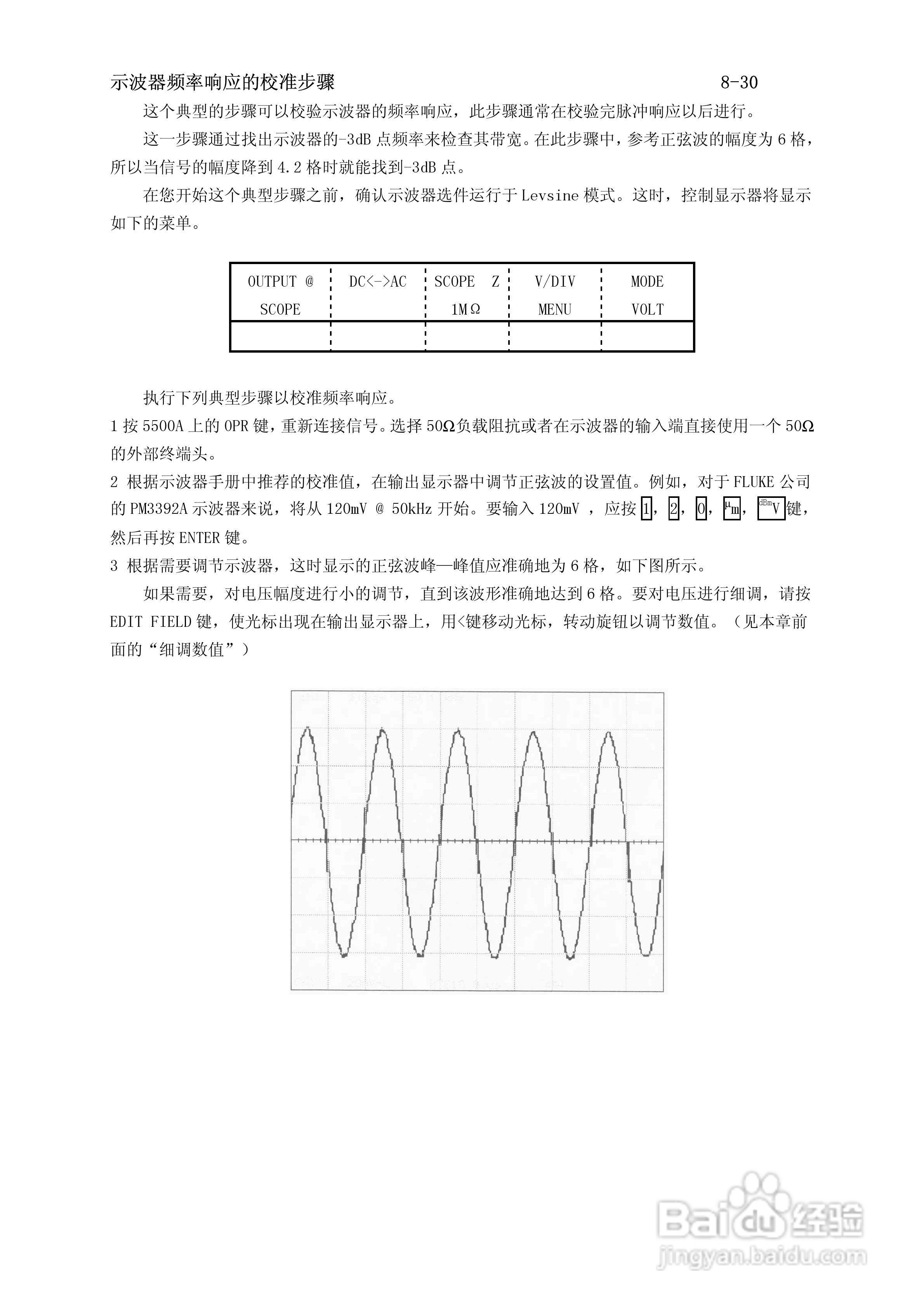 福禄克5500A校准器使用手册:[23]