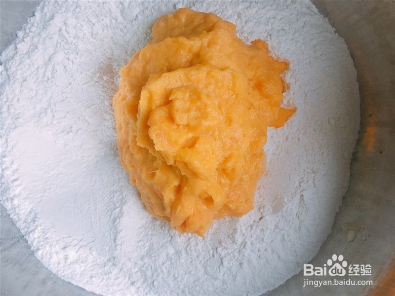 紫薯南瓜双色发糕