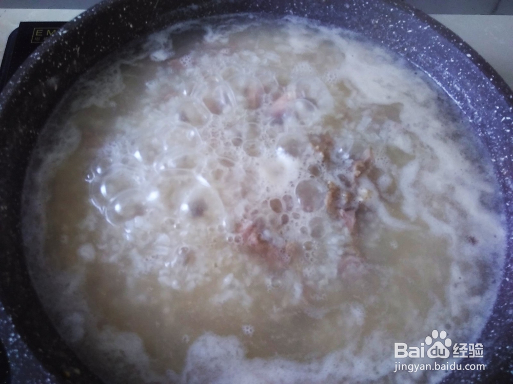 瘦肉菠菜滚粥的做法