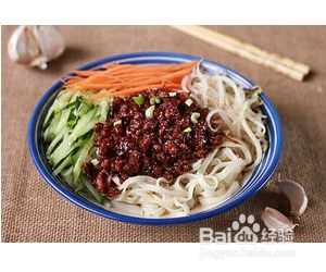 炸酱面的做法