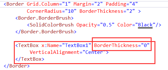 UWP 如何添加圆角边框Border