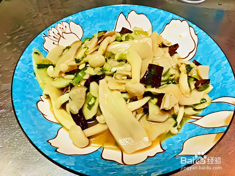 如何做凉拌杏鲍菇片