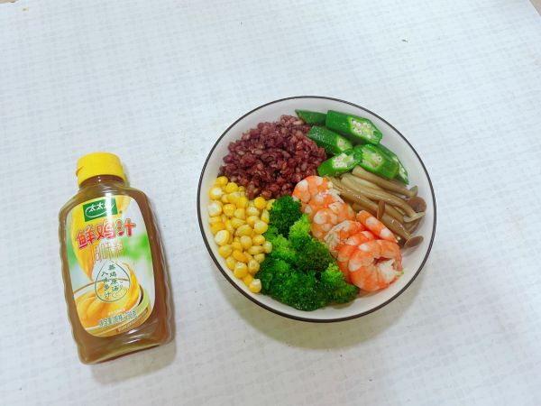 水煮鲜虾超级碗