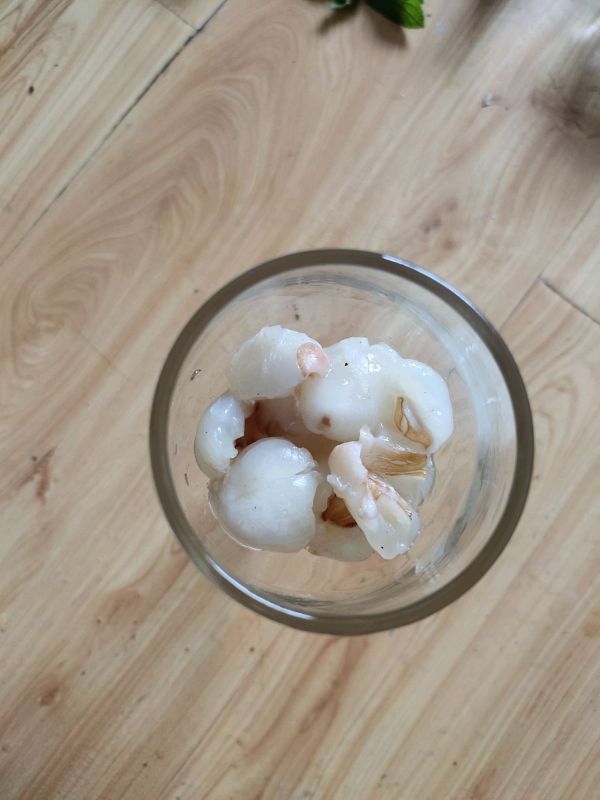 减脂消暑青瓜荔枝气泡水