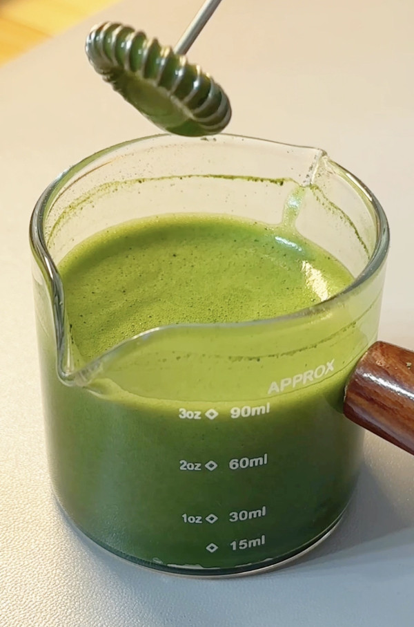 茉香抹茶冰拿铁