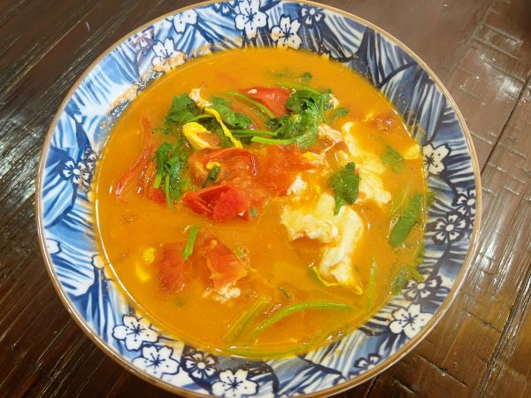 家常番茄鸡蛋汤