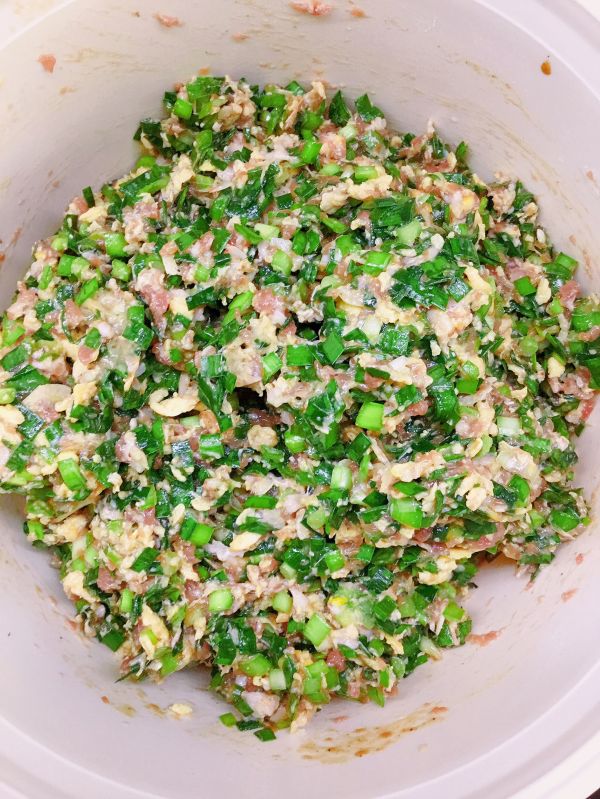 韭菜猪肉馅饺子