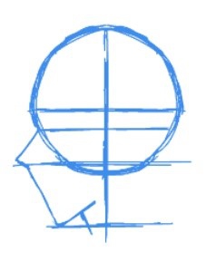 二次元五官比例怎么画