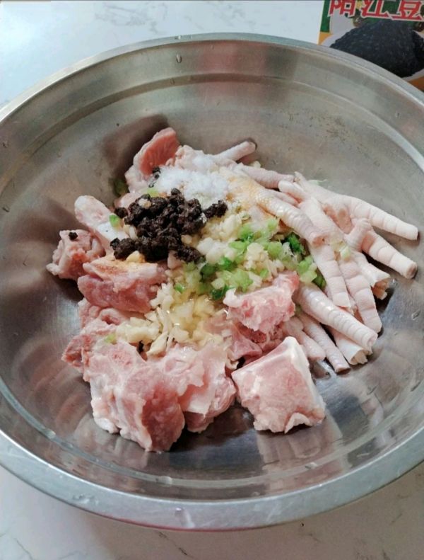豉汁蒸排骨鸡爪