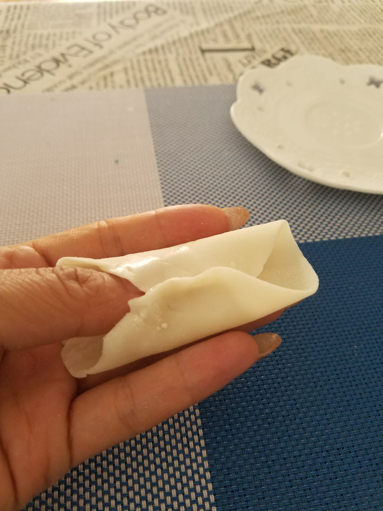 快手四喜饺子的做法，我教教你啊