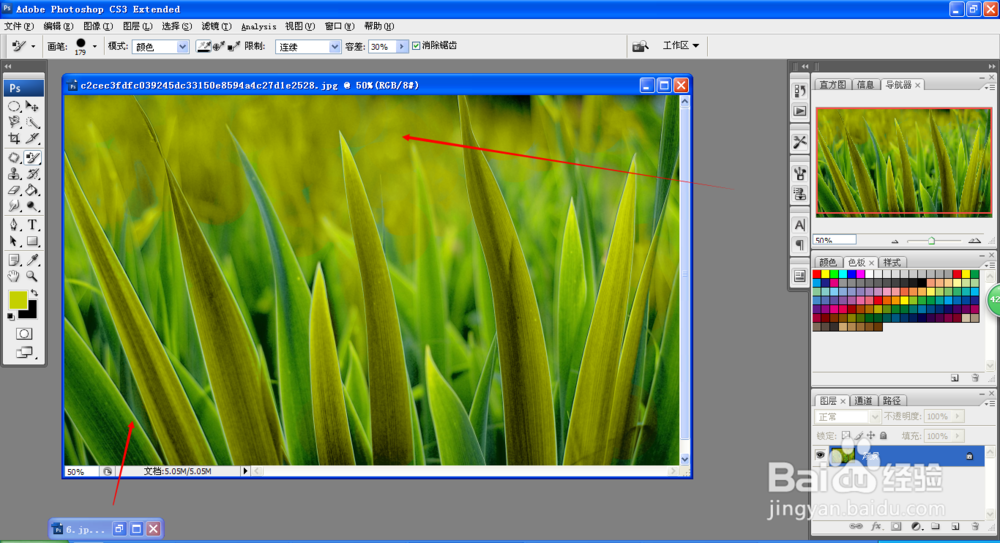 如何使用颜色替换工具改变图片