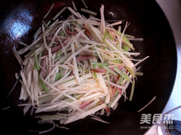 炒三丝的家常做法