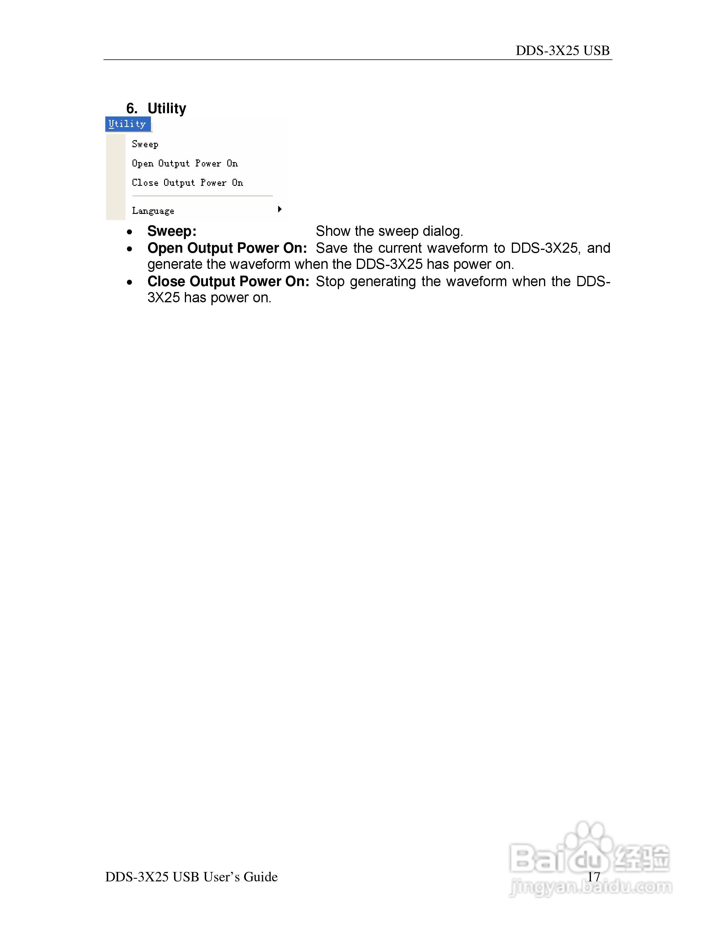 USB 函数/任意波形信号发生器 DDS-3X25说明书:[2]