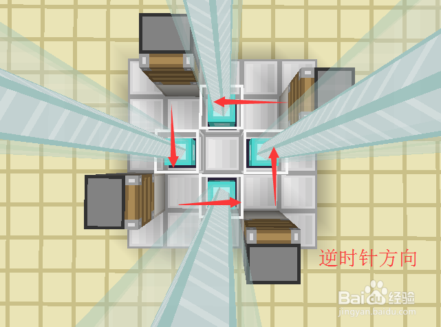 我的世界红石实验室:彩虹信标轮转机