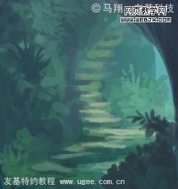 Photoshop鼠绘教程:唯美的梦幻森林