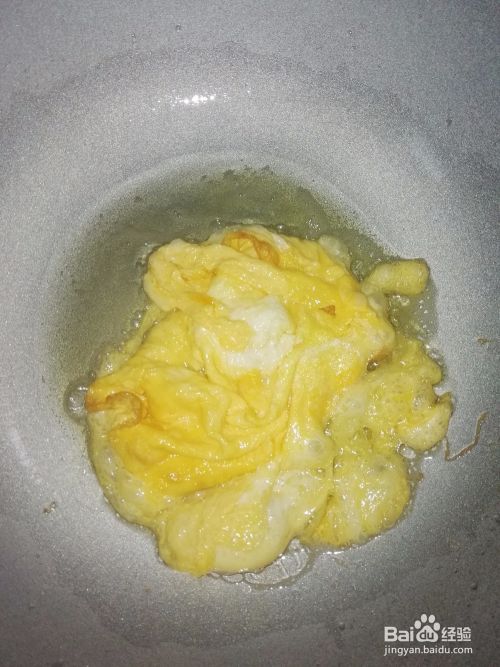 韭菜苔炒蛋的做法