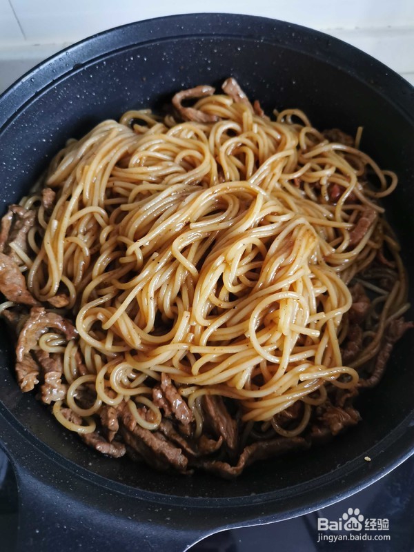 黑椒牛肉意面做法