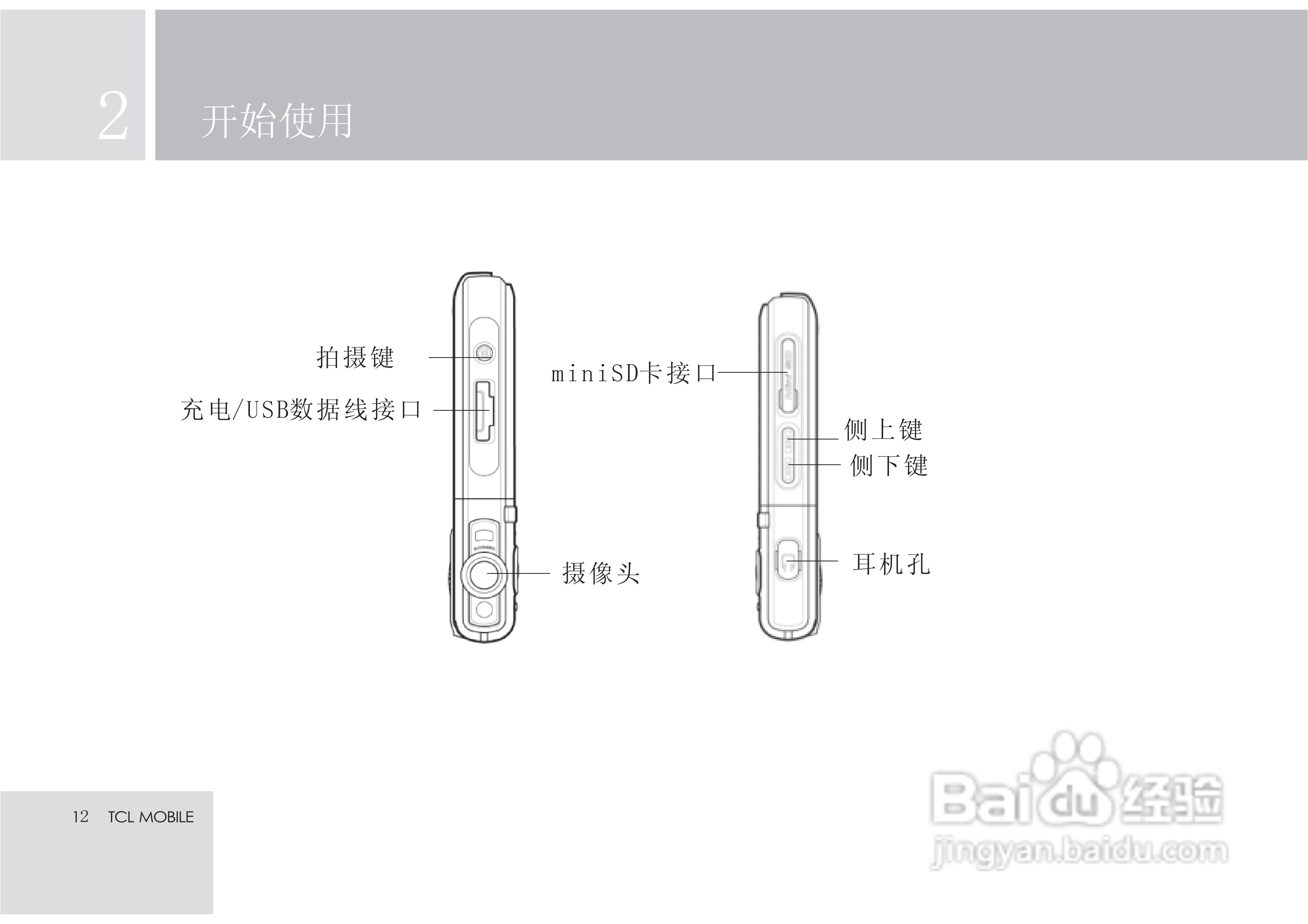 TCL X7手机使用说明书:[2]