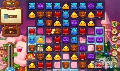 开心消消乐687关通关技巧