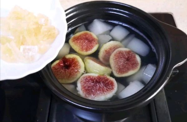 无花果雪梨润肺汤