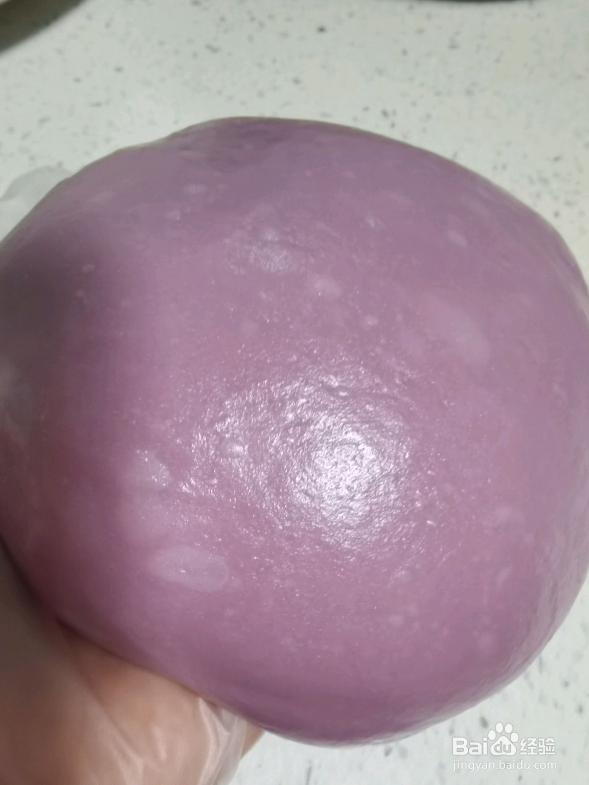 紫薯芋泥雪媚娘的做法