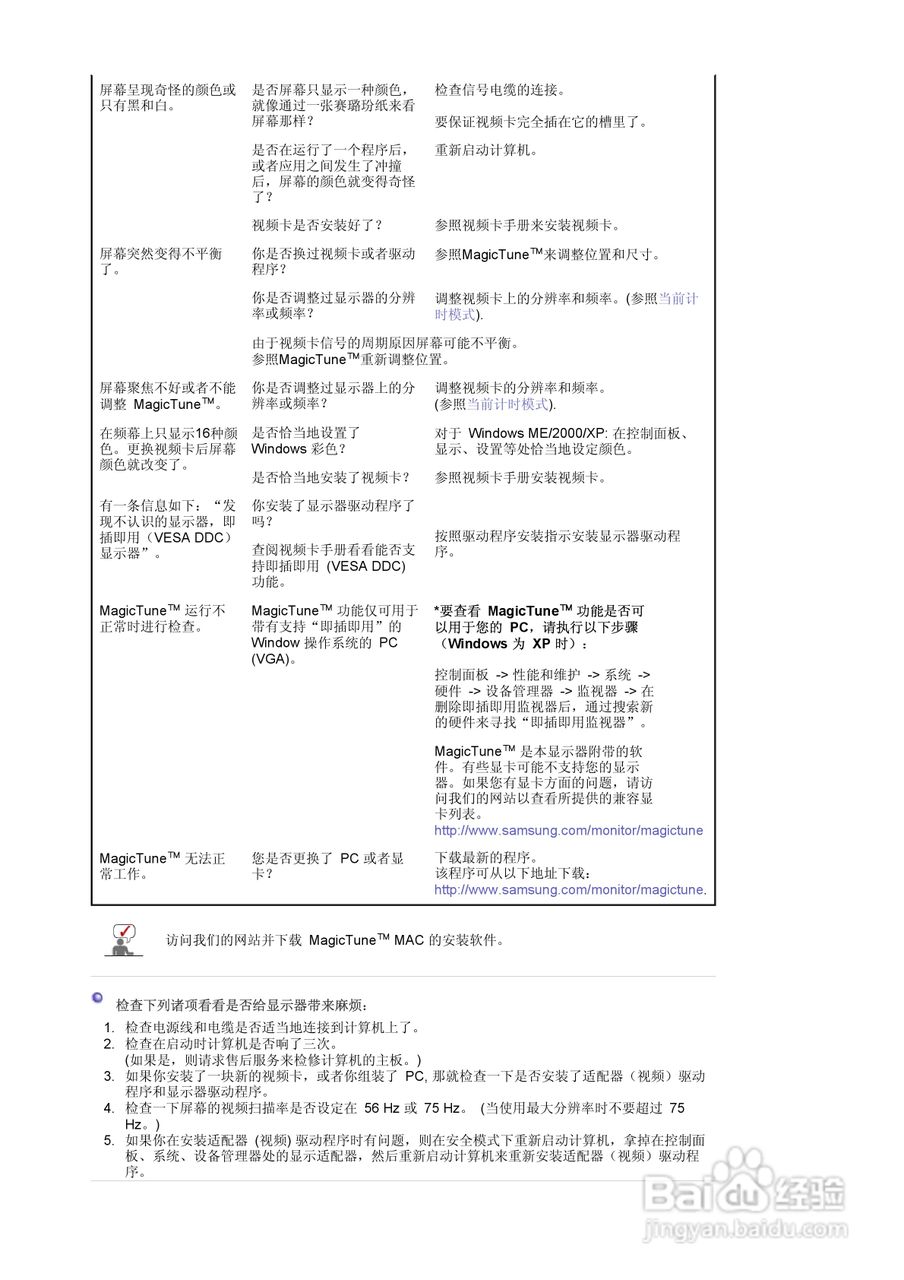 三星970P液晶显示器使用说明书:[4]