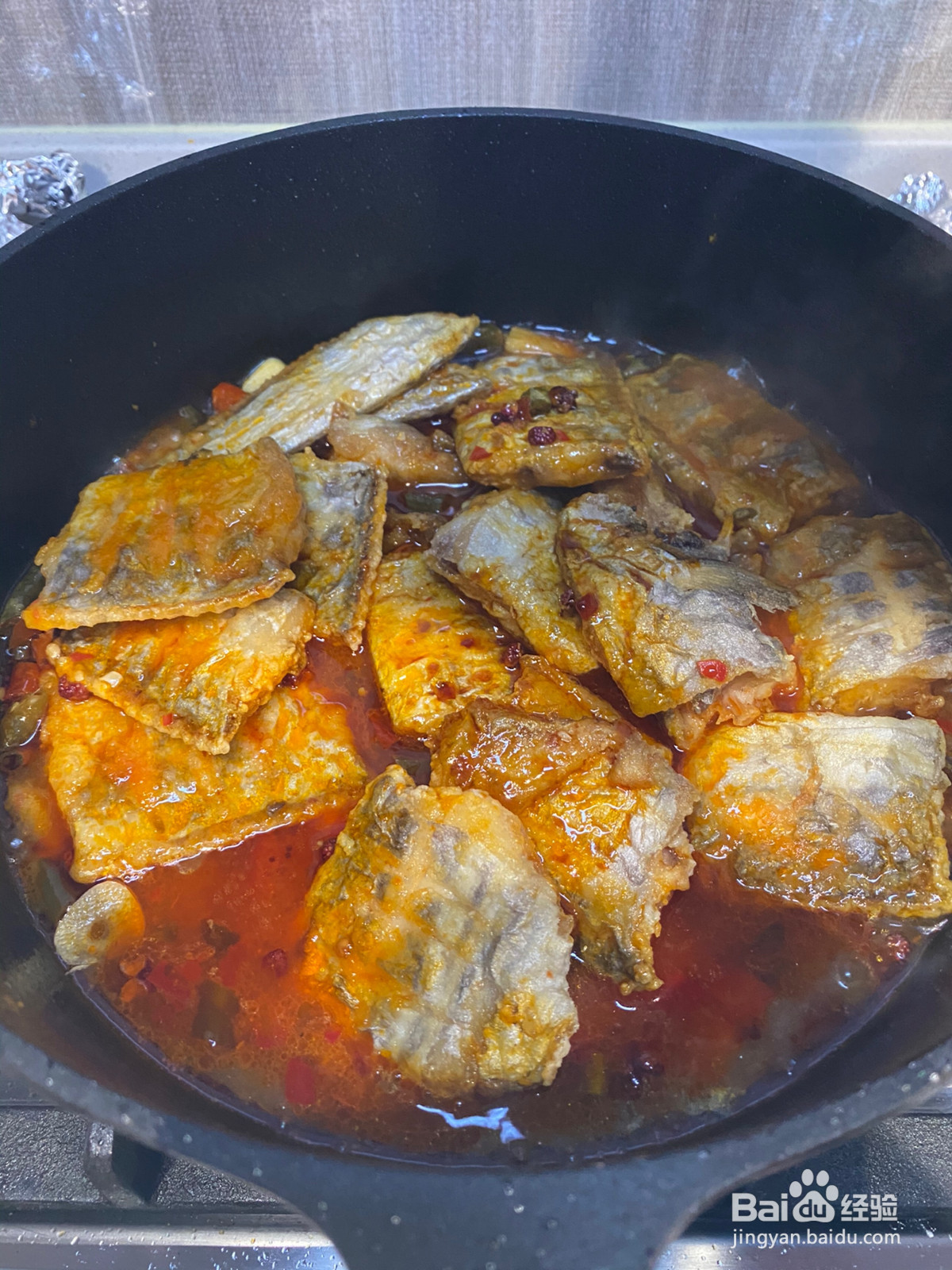 泡椒烧带鱼的做法