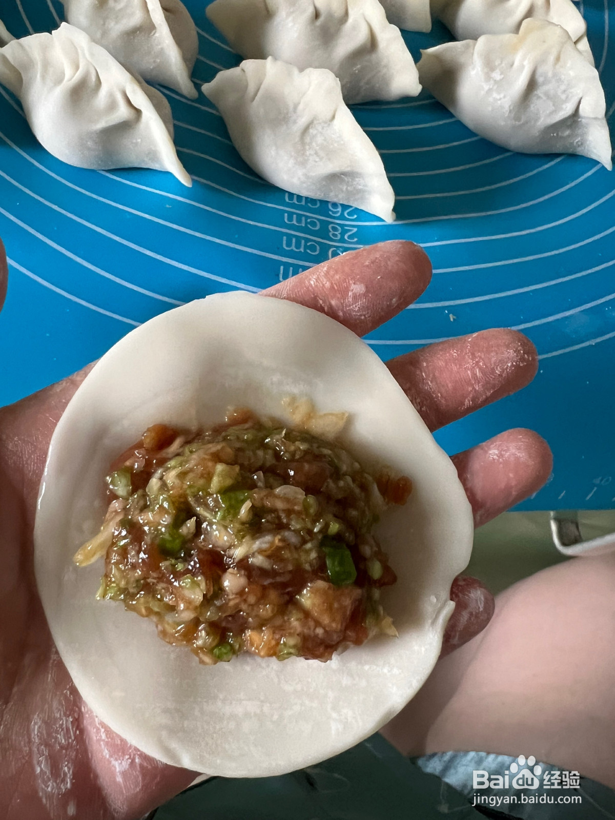 圆白菜猪肉饺子的做法