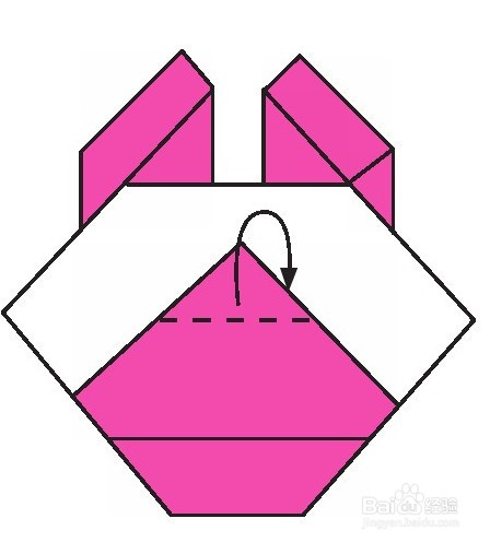 快来教宝宝折超可爱的呆萌小熊头!