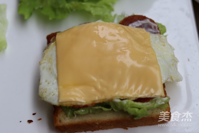 快手三明治的做法