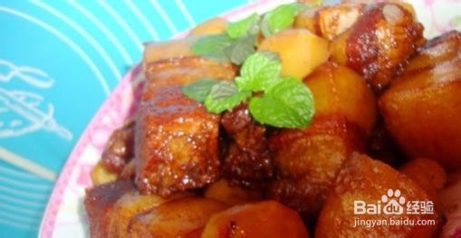 如何做好吃的板栗红烧肉