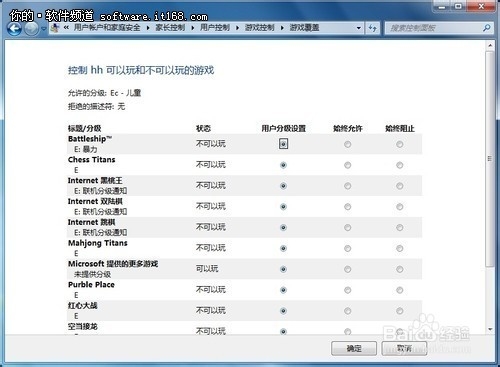 Win7家长控制功能怎么用?