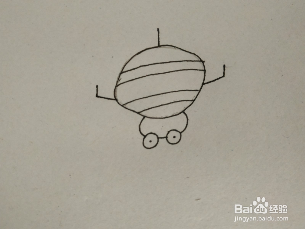 蜘蛛的简笔画要怎么画?