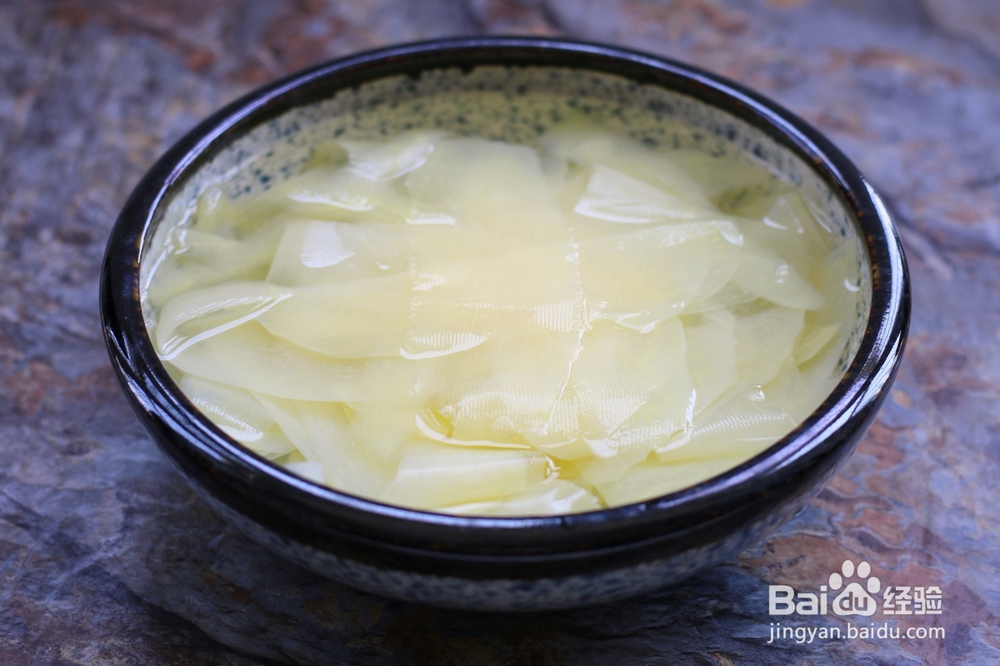 凉拌土豆片的美味做法