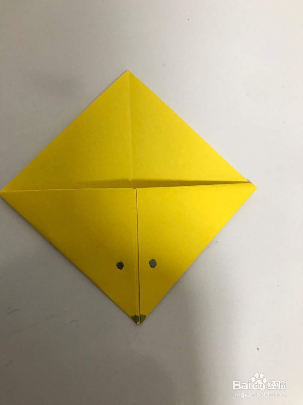 折一只可爱的小老鼠书签