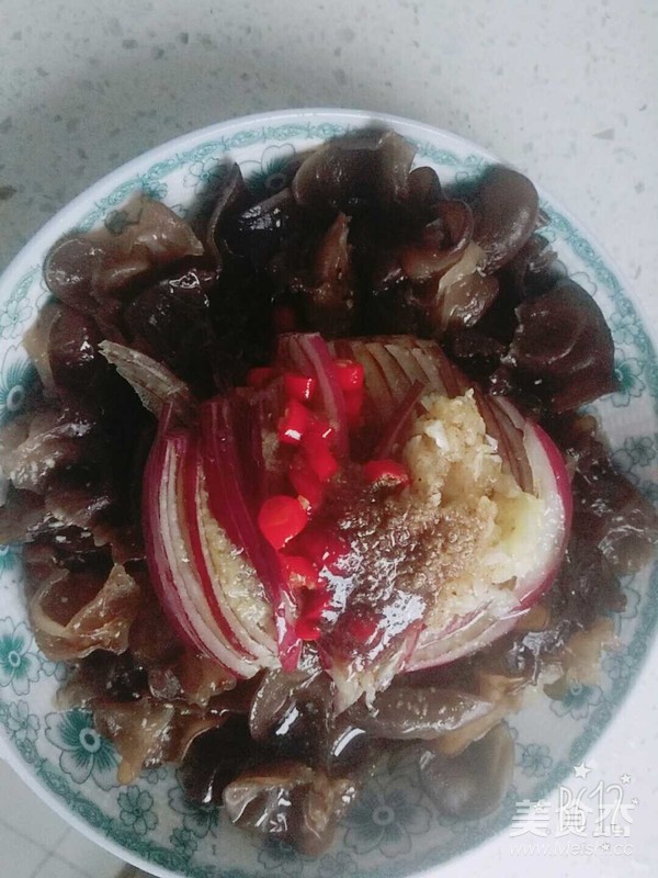 凉拌木耳的做法