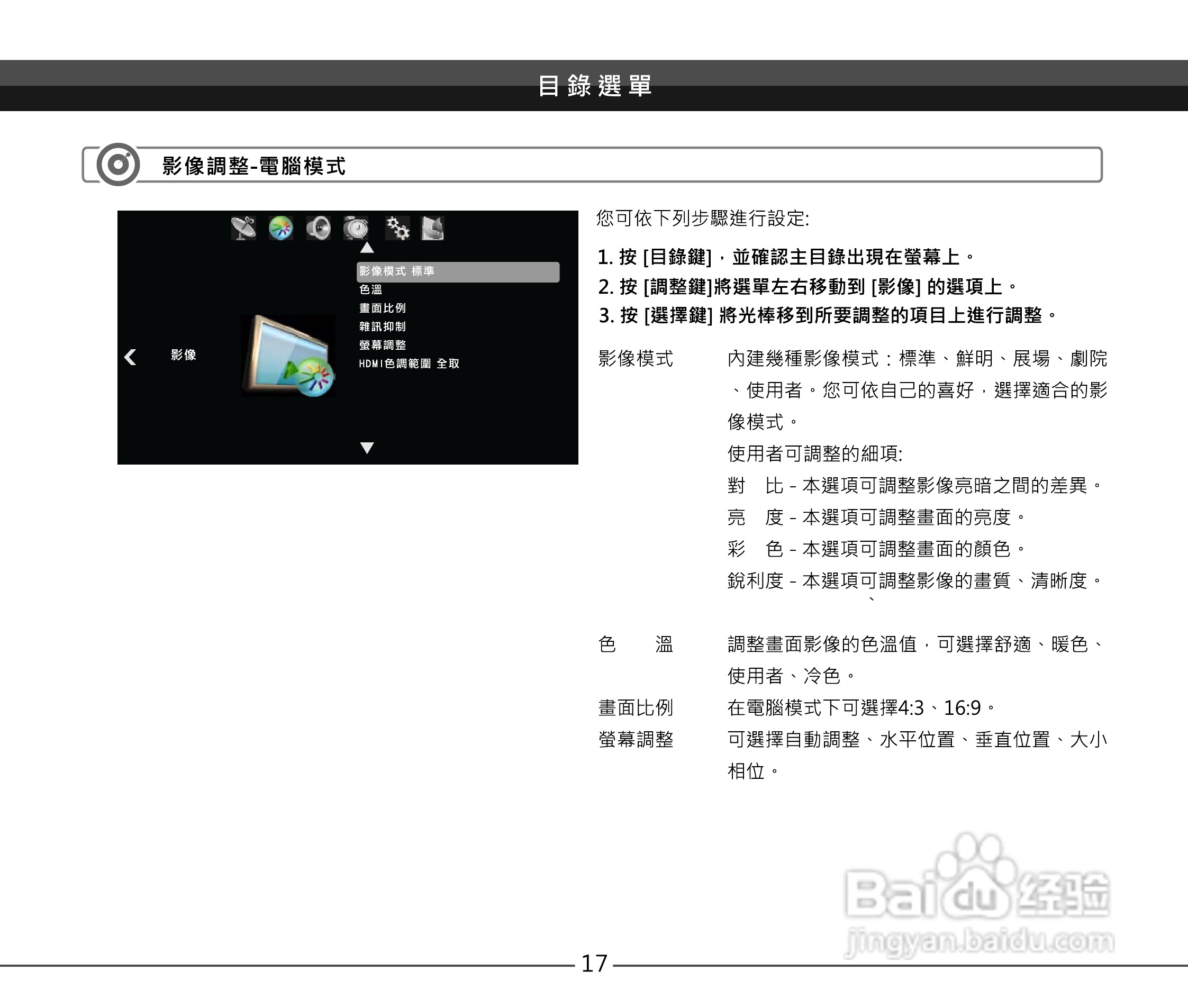 声宝EM-42VT2108D型液晶显示器说明书:[2]