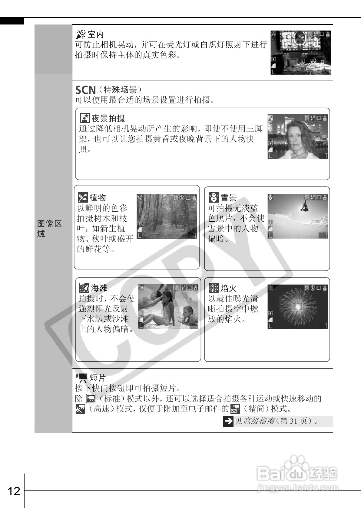 佳能PowerShot A550数码相机使用说明书:[2]