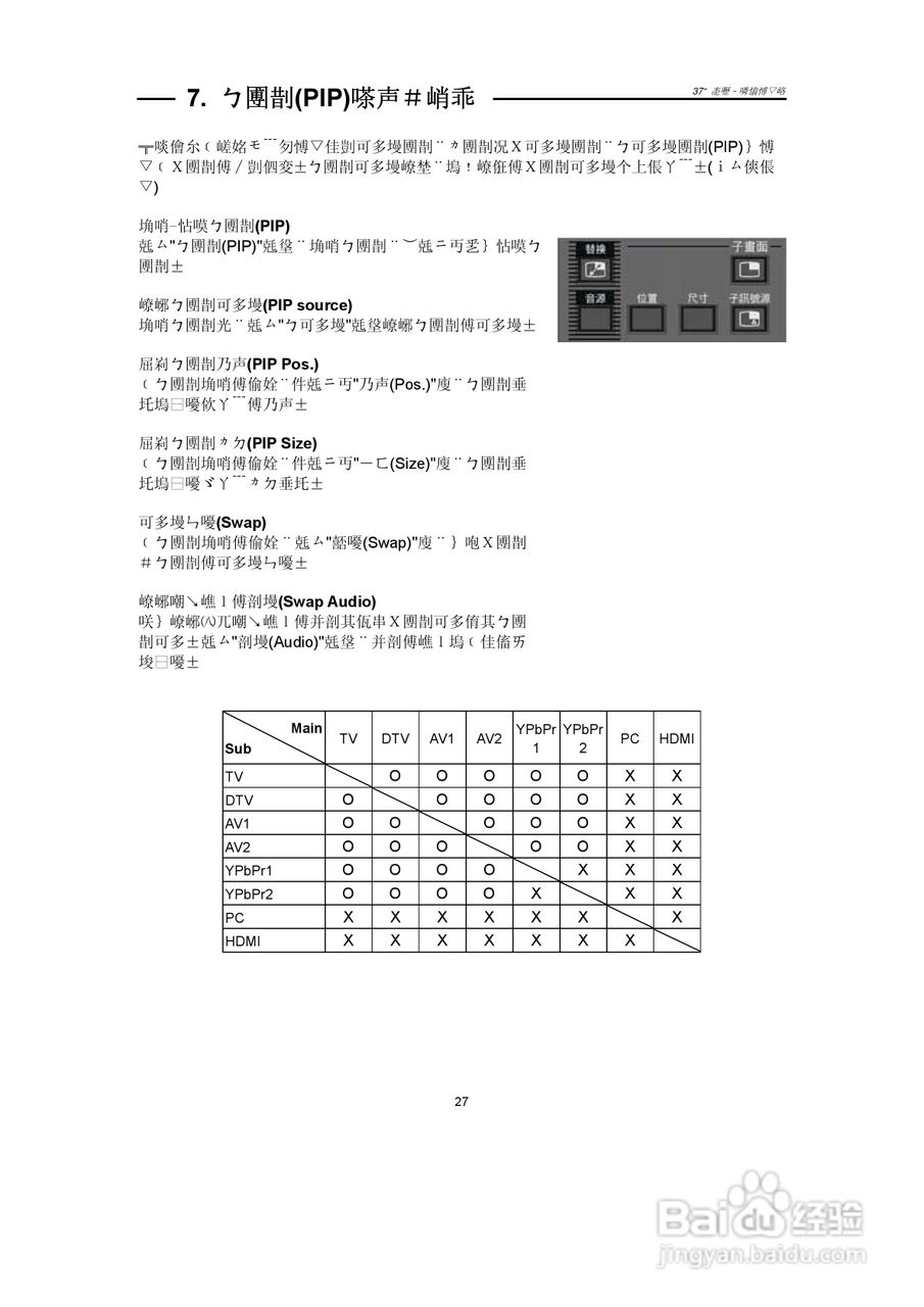 CHIMEI 37寸液晶多媒体显示器使用手册:[3]