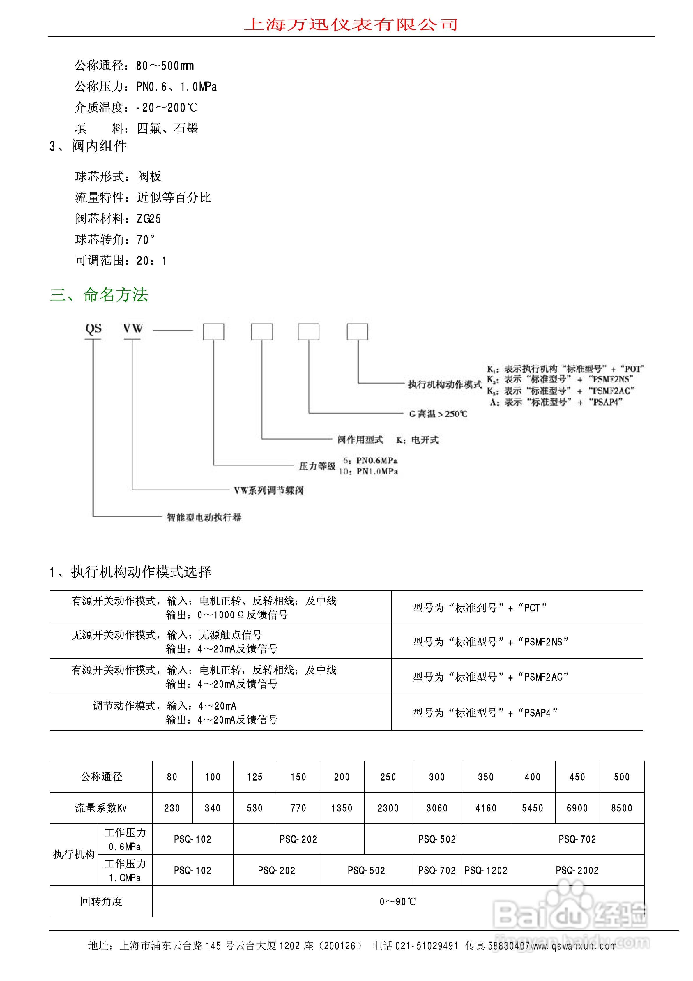 QSTP系列智能电动引进单座调节阀说明书:[3]