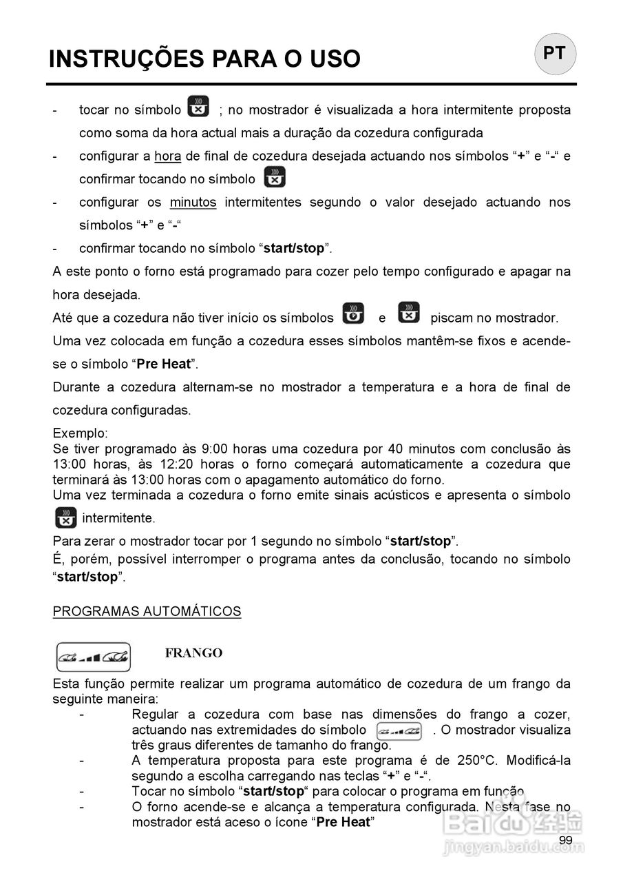 意大利Nardi FEA27D50XN型嵌入式电焗炉说明书:[10]