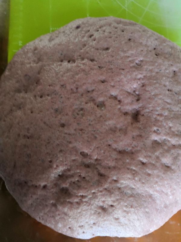 紫薯麻薯肉松软欧包